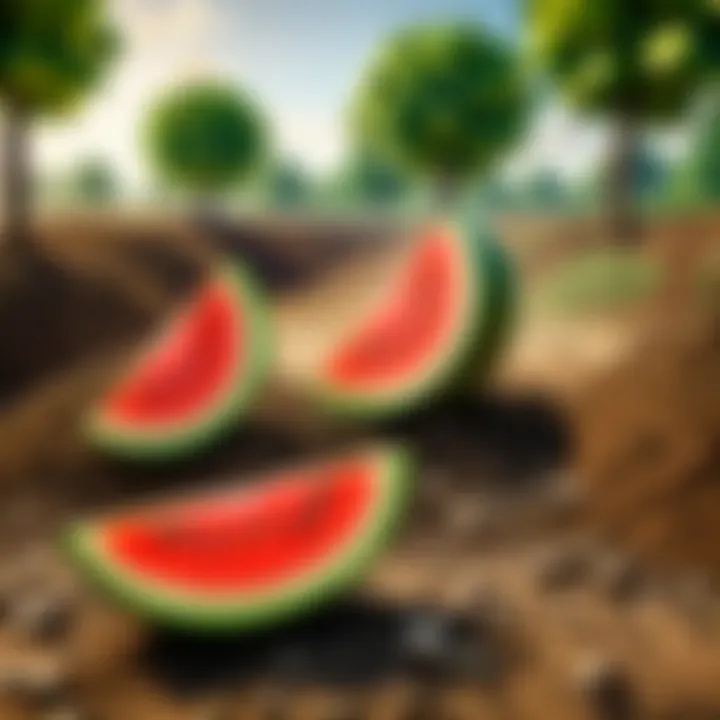 Optimal soil for melons