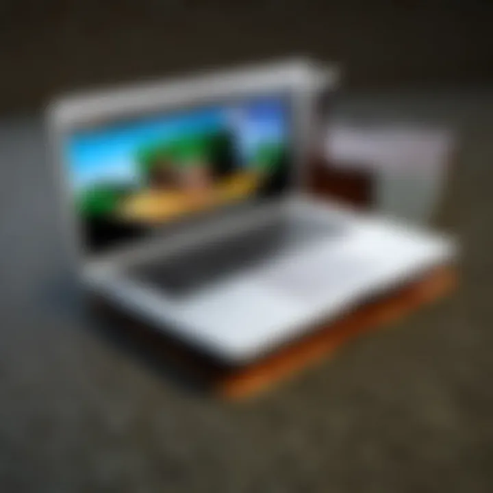 Visual representation of various MacBook Air models side by side