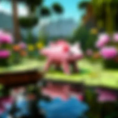 A serene view of Lake Xochimilco, the natural habitat of axolotls, highlighting habitat preservation efforts.