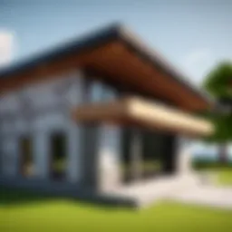 Sleek Slab Roof Design