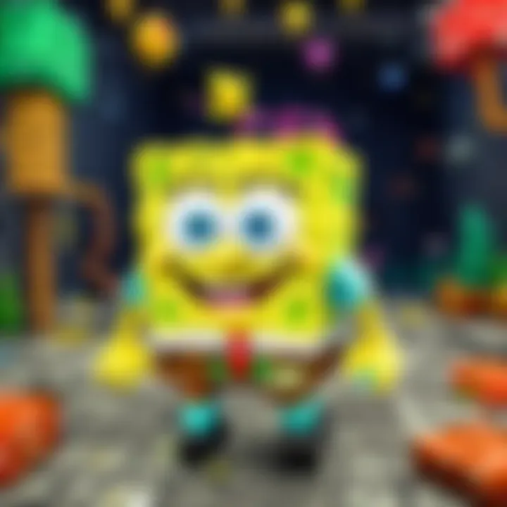 Vibrant SpongeBob SquarePants Adventure Game