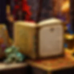 Detailed view of an enchantment book interface in Minecraft