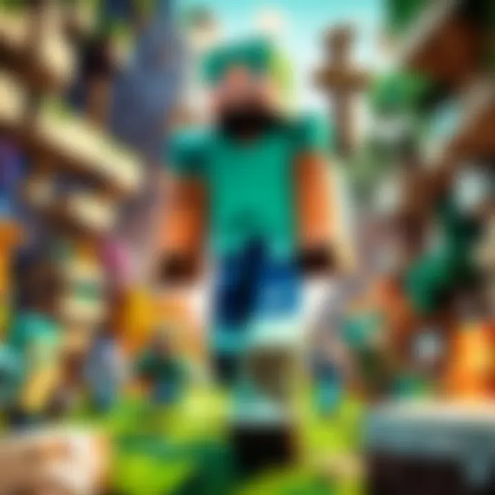 Community engagement and fan art inspired by Minecraft