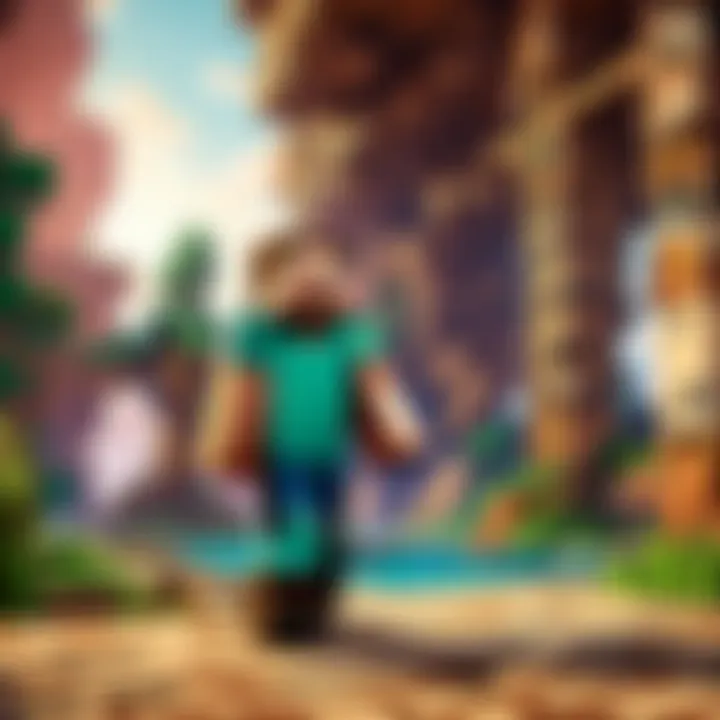 A visual representation of Minecraft's expansive worlds