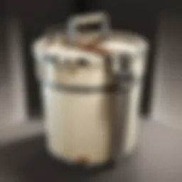 A detailed view of the milk bucket in Minecraft
