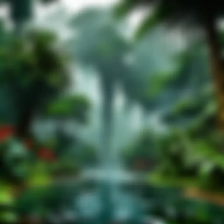 Tropical Rainforest Shower