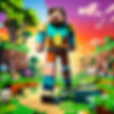 Vibrant Minecraft Banner Color Palette