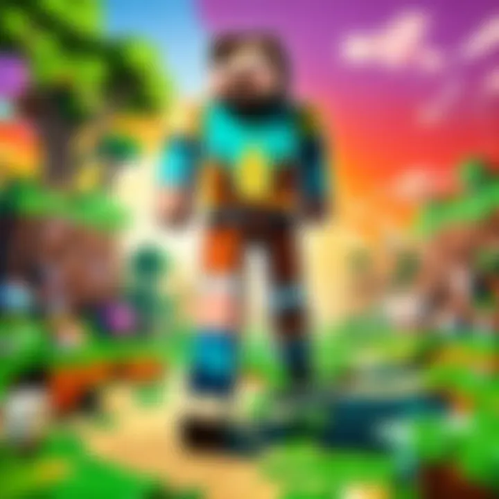 Vibrant Minecraft Banner Color Palette