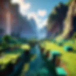 Ethereal Minecraft Mod Landscape