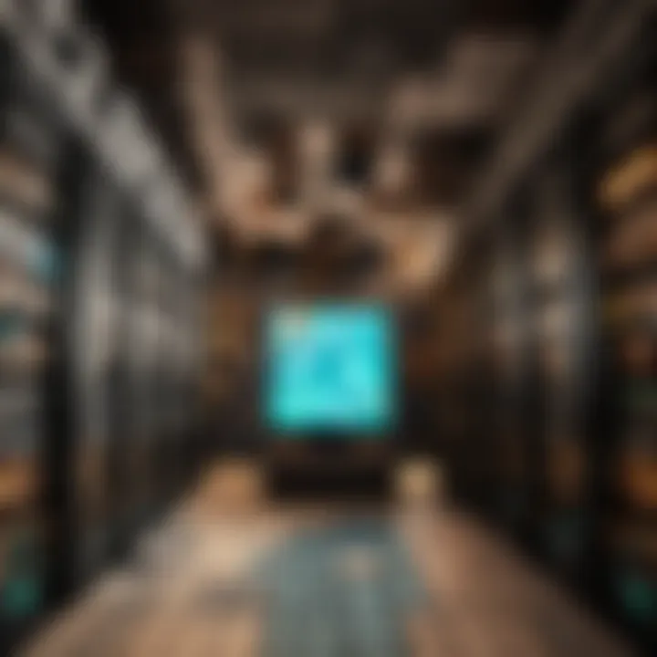 Dynamic Minecraft server selection interface