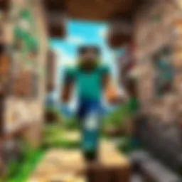 Virtual world creation in Minecraft