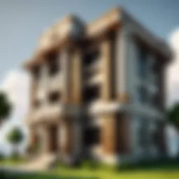 Architectural Masterpiece in Minecraft