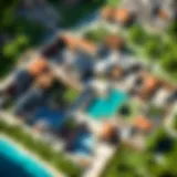 Visual representation of Acacia Village layout