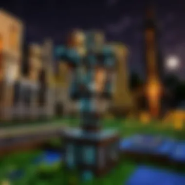Utilizing sensors for automated builds in Minecraft