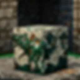 Detailed illustration of a load stone in Minecraft