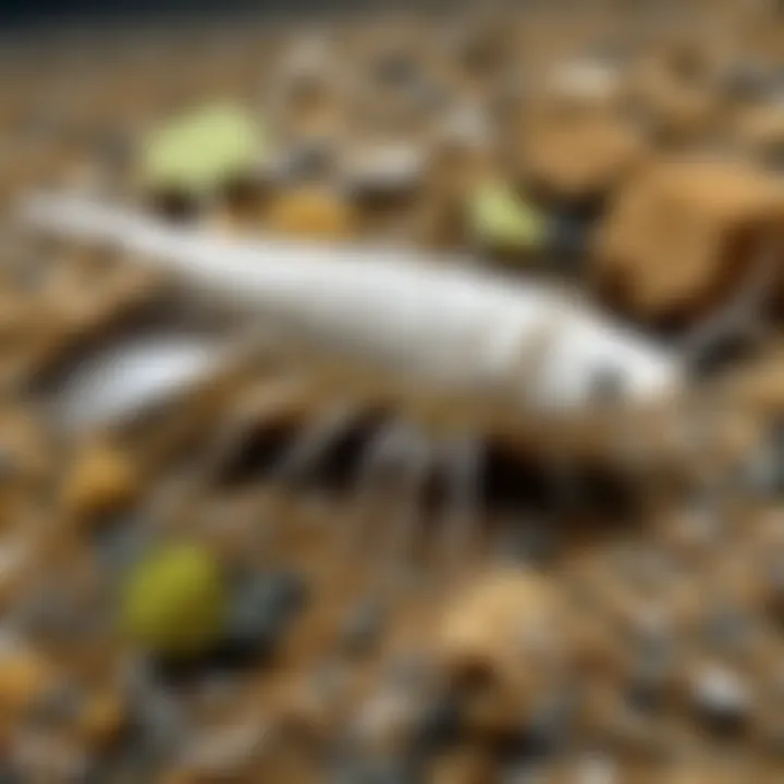 Infographic depicting the ecological role of white silverfish in various ecosystems