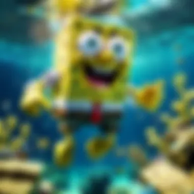 Exciting Underwater Racing Game featuring SpongeBob