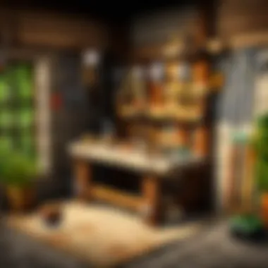 Strategic Resource Management Utilizing Villager Workbench for Resource Acquisition in Minecraft