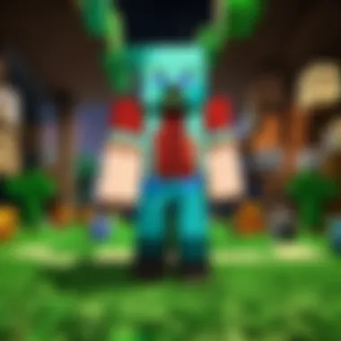 Diverse Selection of Mods Illustration showcasing various Minecraft Pocket Edition mods
