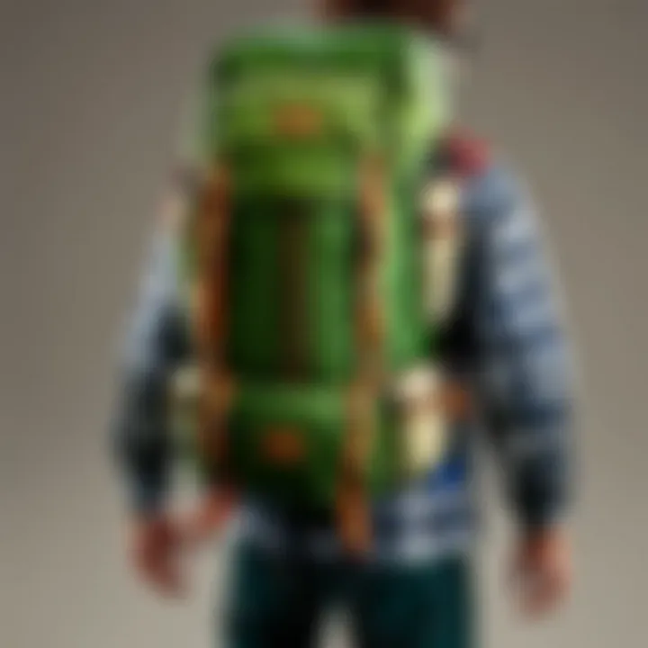 Close-Up of LL Bean Warden Pack Features