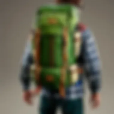 Detailed Look at the Features of the LL Bean Warden Pack Close-Up of LL Bean Warden Pack Features