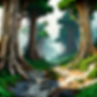 Challenging Terrain of the Warped Forest Challenging terrain of the warped forest