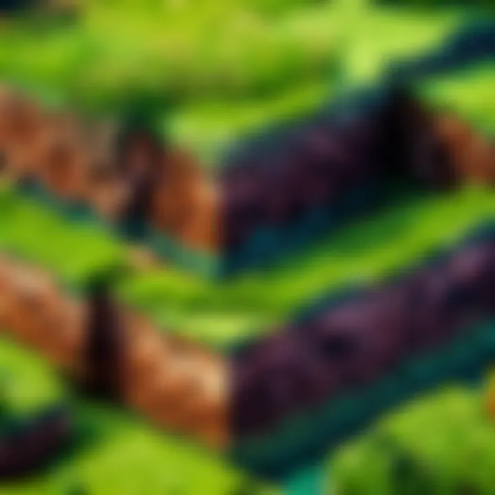 Minecraft Grass Block Ecosystem
