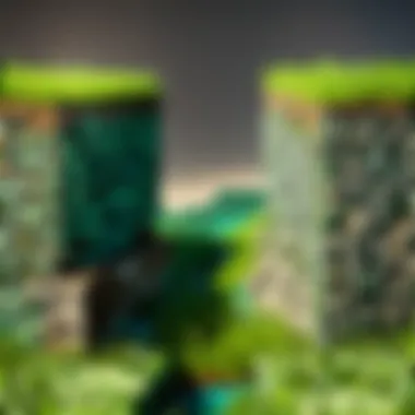 Lush Minecraft Grass Block