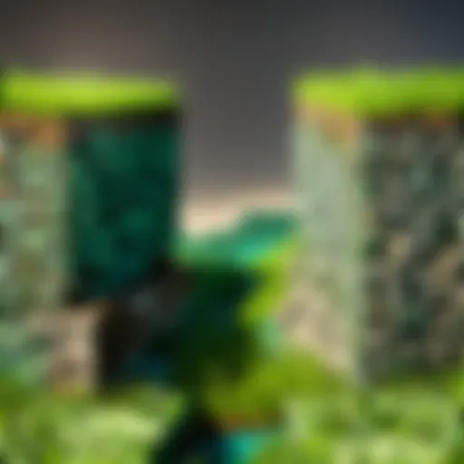 Lush Minecraft Grass Block